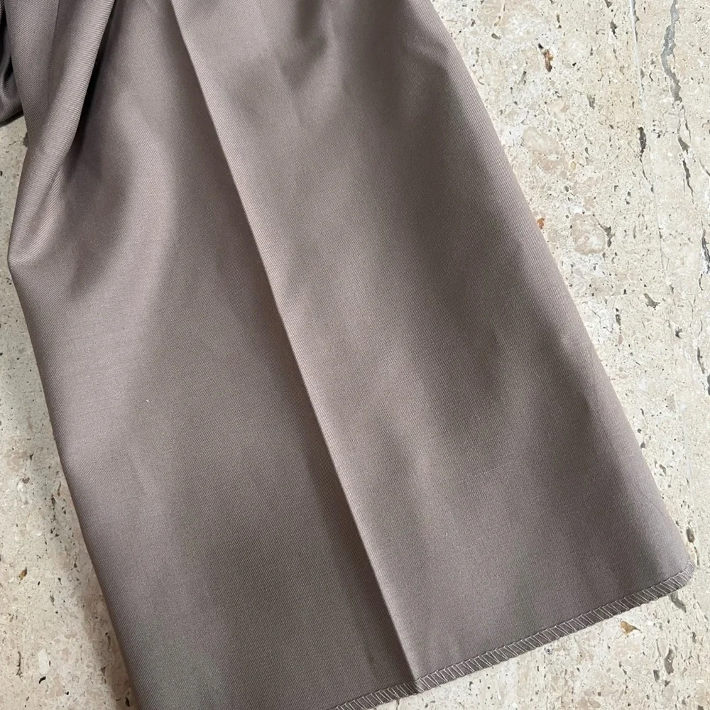 Pierre Loren -Alfred 2B-2 Piece Tan Suit 36 Short 30” Waist Pants NWT